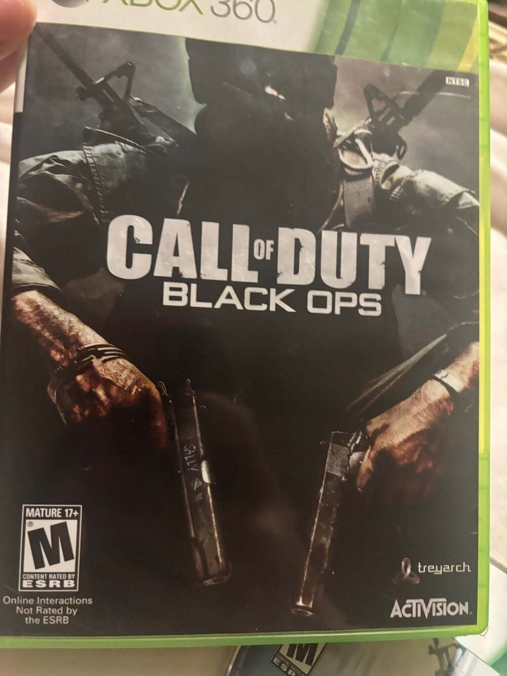 Call of Duty Black Ops w/Manual and GTA 5 (untested)